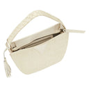 Bolsa Hobo Proa Artesanal - Branco Off 3