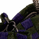 Bolsa Tote Bag Leblon - Cor Verde Musgo e Violeta 3