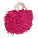Bolsa de Palha Chic Maranhão - Rosa