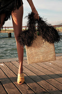 Bolsa de Palha grande Ondina - Modelo 