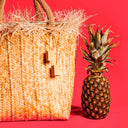 Bolsa de palha chic Garanhus Estudio detalhe