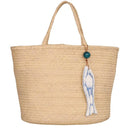 Bolsa de palha grande Boipeba - Natural