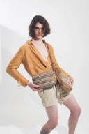 Estudio Bolsa para Iphone de couro - Marrom - Pocket Bag