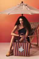 Maxxi Tote Mercado  - Cor Raimbow Hot