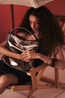 Bolsa Hobo Eclipse - Prata Envelhecido