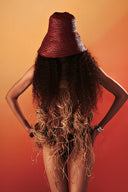 Modelo - CHAPEAU DU MATIN JURERÊ – MARROM AVERMELHADO