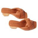 Mule Cestaria - Caramelo Pares
