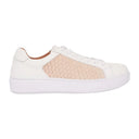 Sneaker Couro de Tilápia Branco Lateral