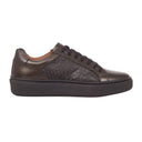 Sneaker Couro de Tilápia Preto Lateral