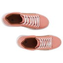 Sneaker Couro de Tilápia Rosa Topázio Pares