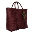Large Boipeba straw bag - Clay Brown
