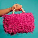 Bolsa de Palha Chic Maranhão - Rosa