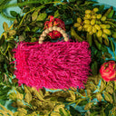 Bolsa de Palha Chic Maranhão - Rosa